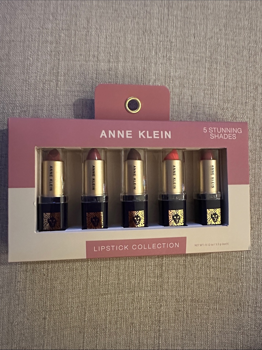 Anne Klein Lipstick Collection — Five Stunning Shades
